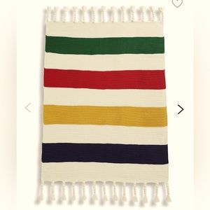 HBC Stripes Chunky Knit Throw